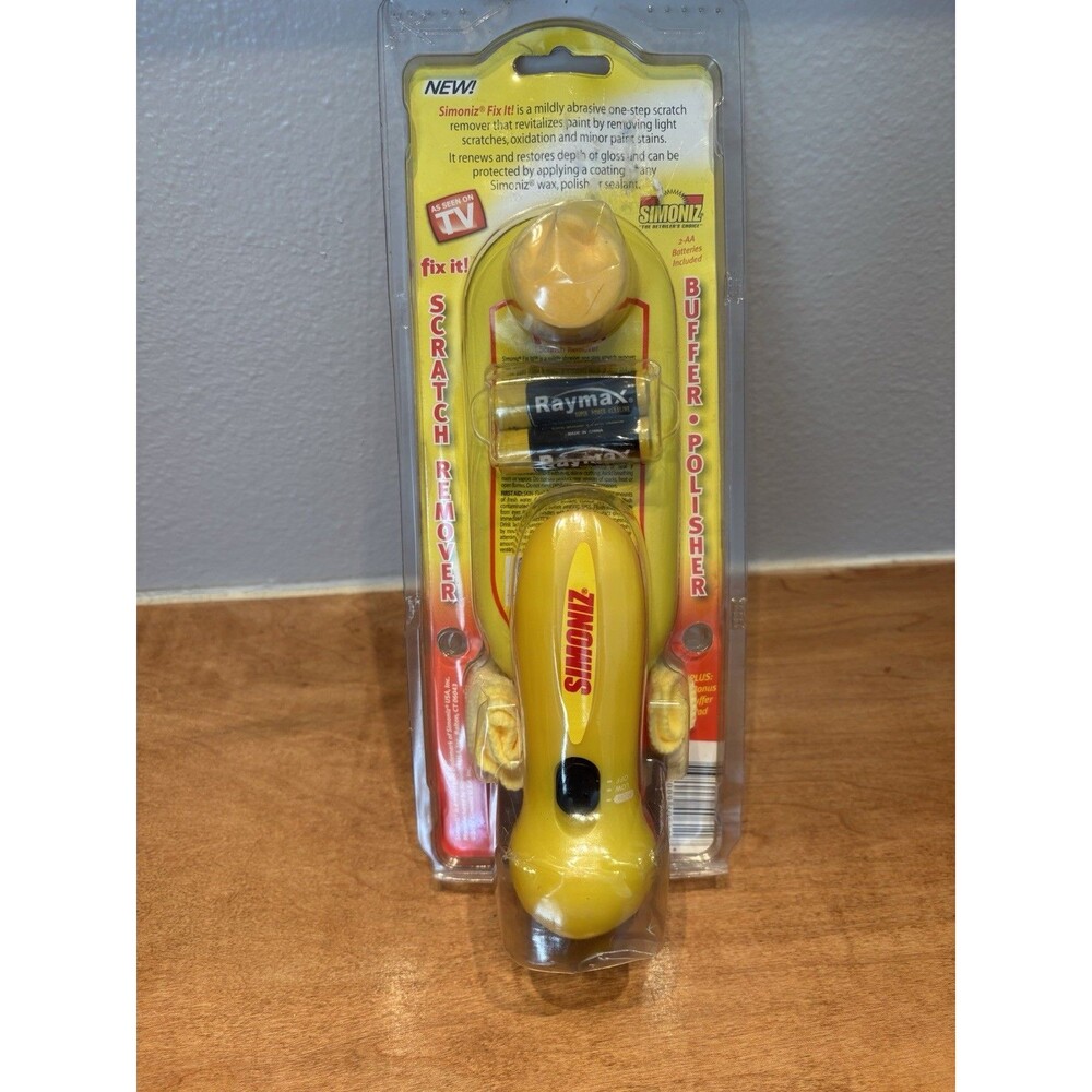 NEW Fix It Simoniz Scratch Repair Kit As Seen On TV Billy Mays Auto Paint Vtg